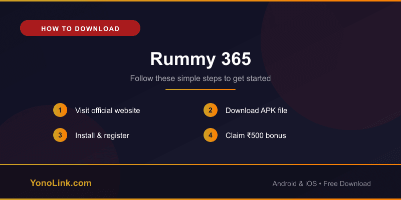 How to Download Rummy 365