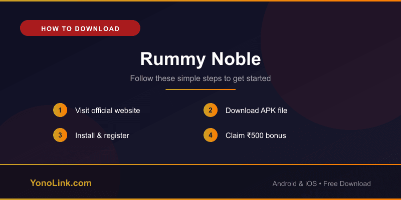How to Download Rummy Noble